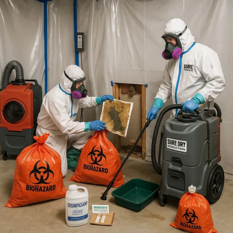 Contaminated Water Handling Protocols process in Cadott, WI